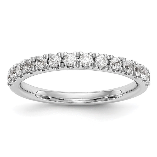 14K White Gold 3/8 Carat Diamond Bridal Ring