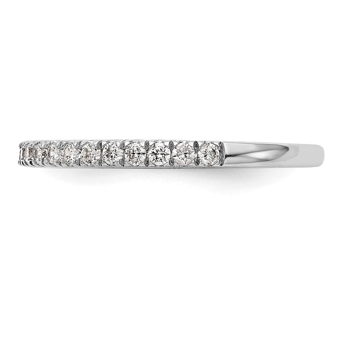 Buy 14K White Gold 1/3 Carat Diamond Wedding Band Set - Stylish & Affordable!-3