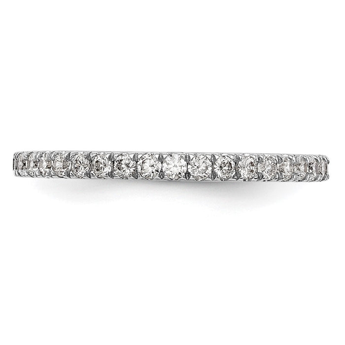 Buy 14K White Gold 1/3 Carat Diamond Wedding Band Set - Stylish & Affordable!-4