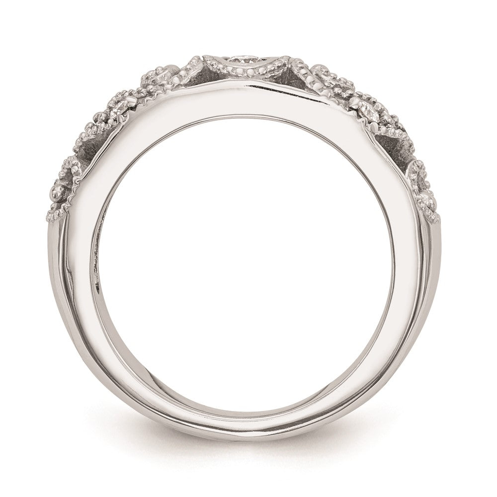 Exclusive 14K White Gold Wedding Band Setting - Stylish Design, Affordable Price