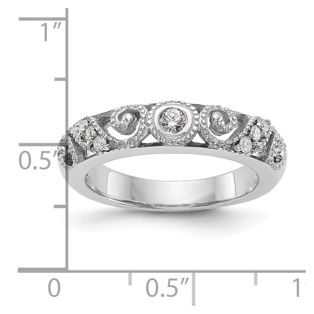 Exclusive 14K White Gold Wedding Band Setting - Stylish Design, Affordable Price