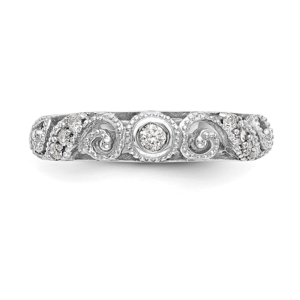 Buy Exclusive 14K White Gold Wedding Band Set - 1/8 Carat Diamond, Stylish Value