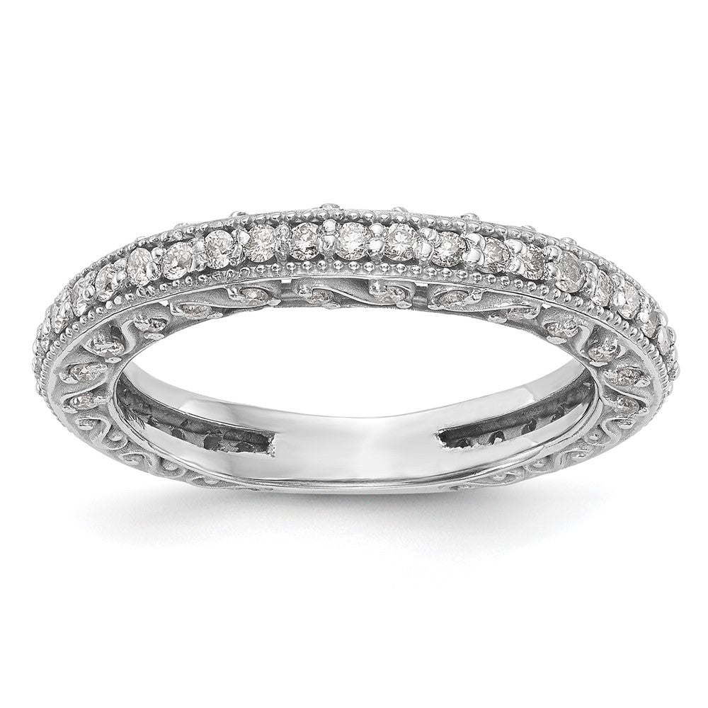 Exclusive 14K White Gold 1/2 Carat Diamond Eternity Band - Stylish Value!