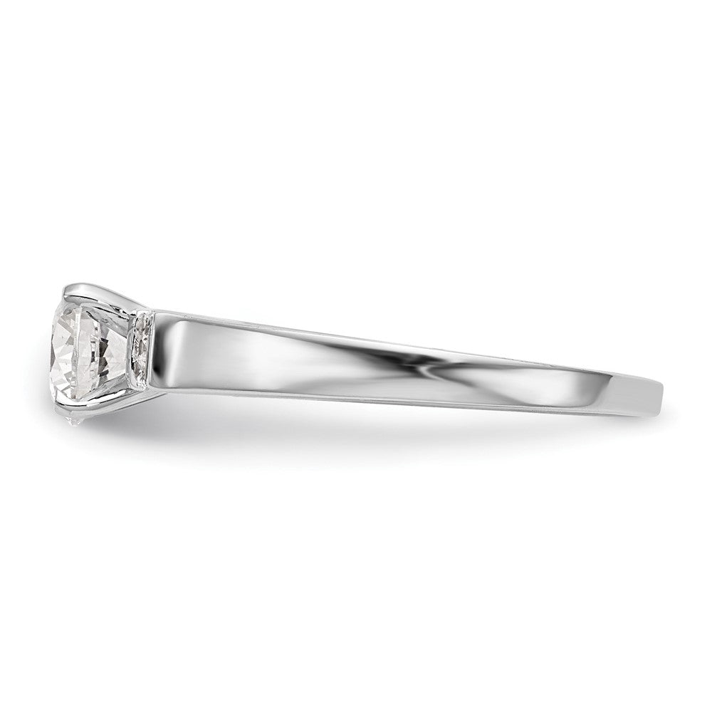 Buy Exclusive 14K White Gold Channel-Set Diamond Engagement Ring, 1/15 Ct