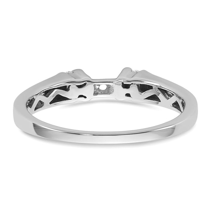 Buy Exclusive 14K White Gold Channel-Set Diamond Engagement Ring, 1/15 Ct-5