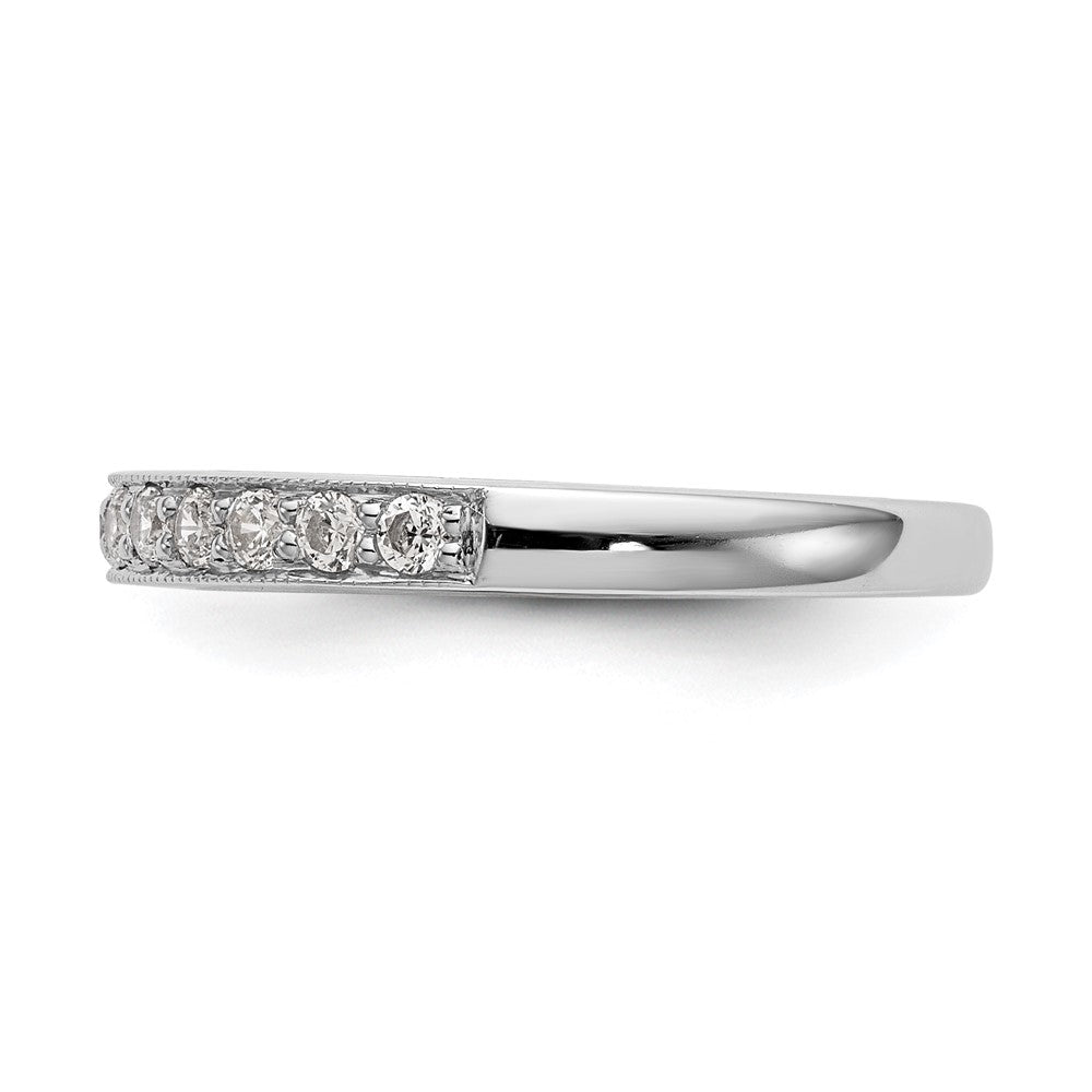 Exclusive 14K White Gold 1/3 Carat Diamond Wedding Band - Stylish Complete Set