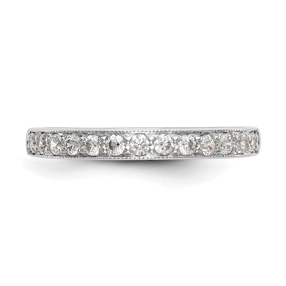 Exclusive 14K White Gold 1/3 Carat Diamond Wedding Band - Stylish Complete Set