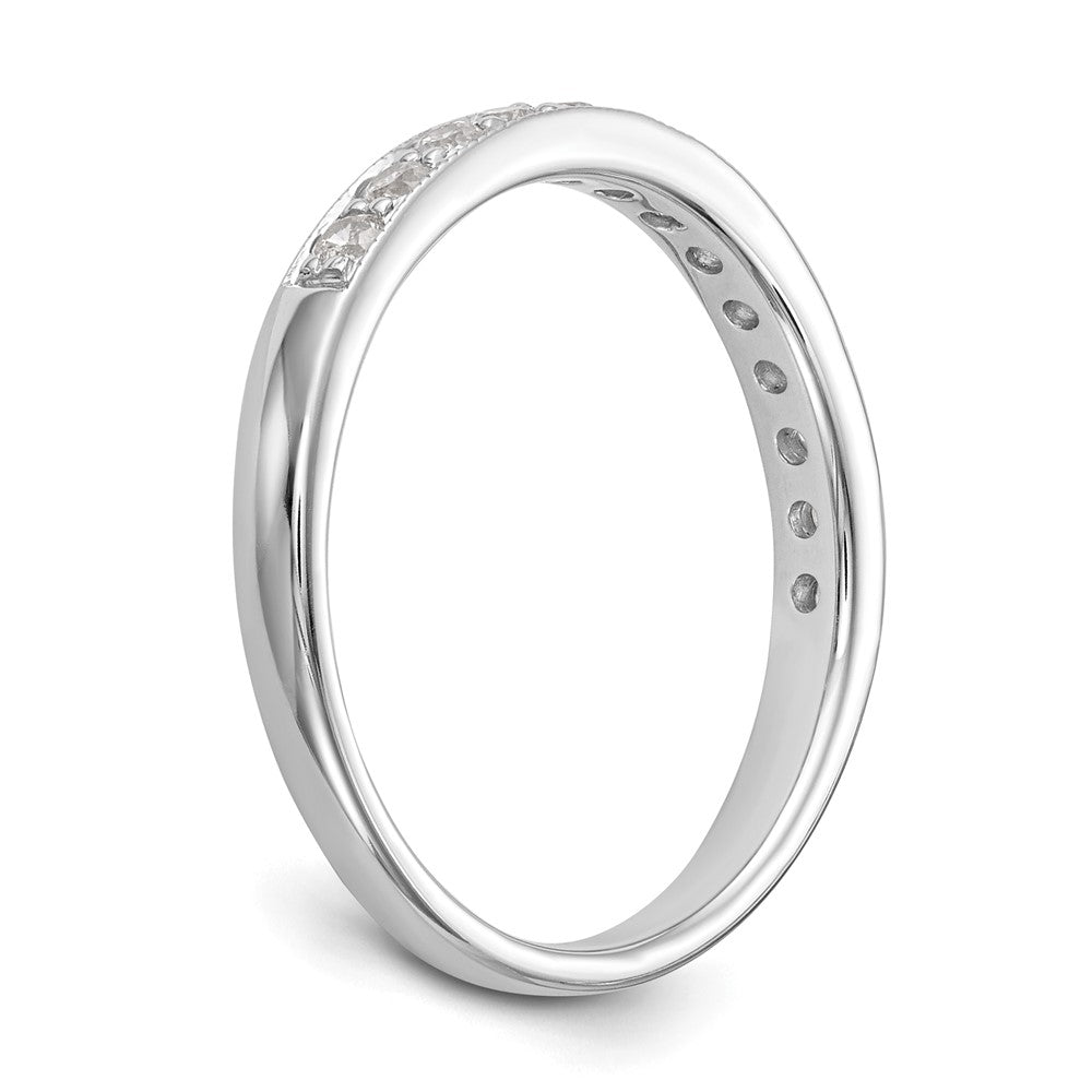 Exclusive 14K White Gold 1/3 Carat Diamond Wedding Band - Stylish Complete Set