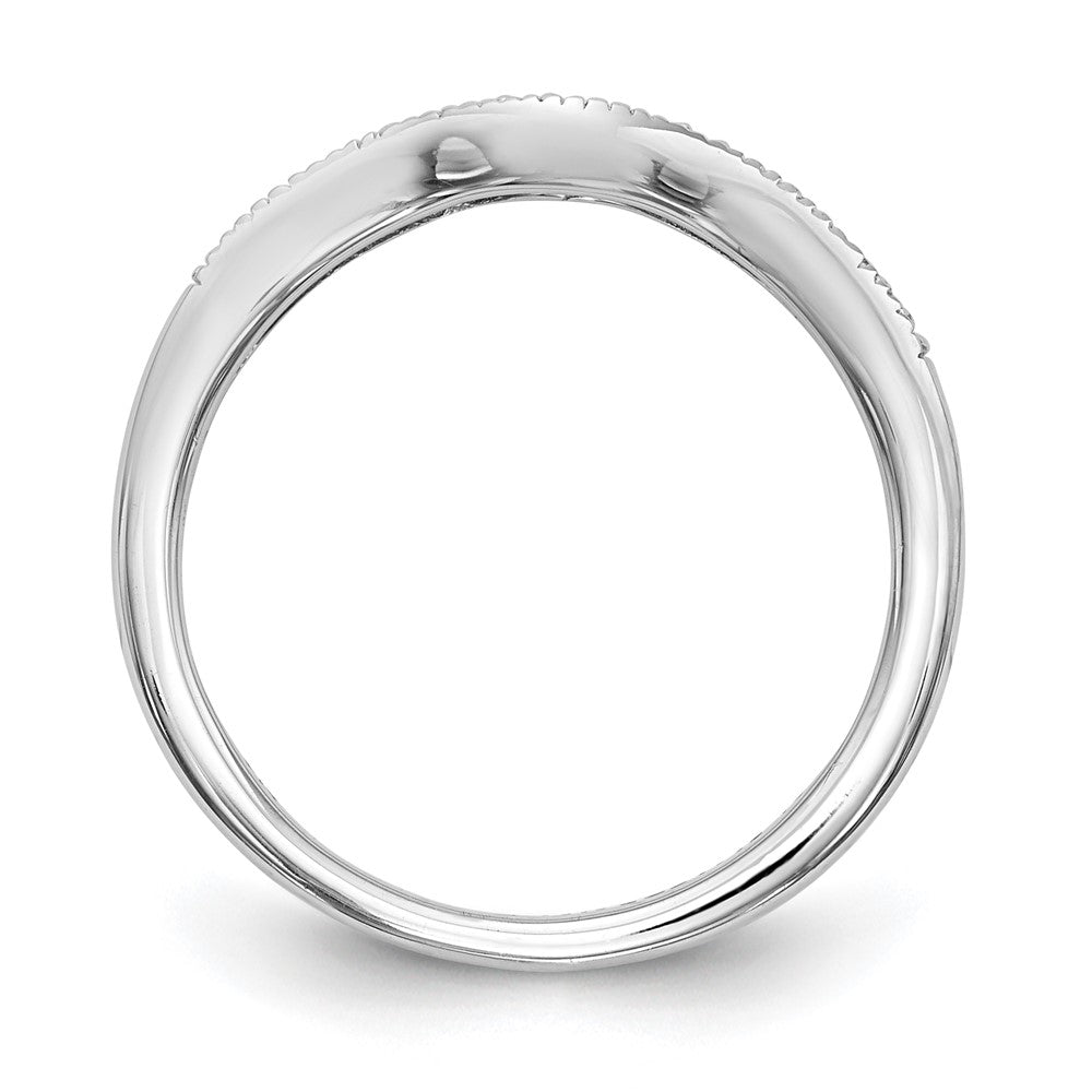 High-Quality 14K White Gold 1/15 Carat Diamond Eternity Wedding Band - Stylish Value