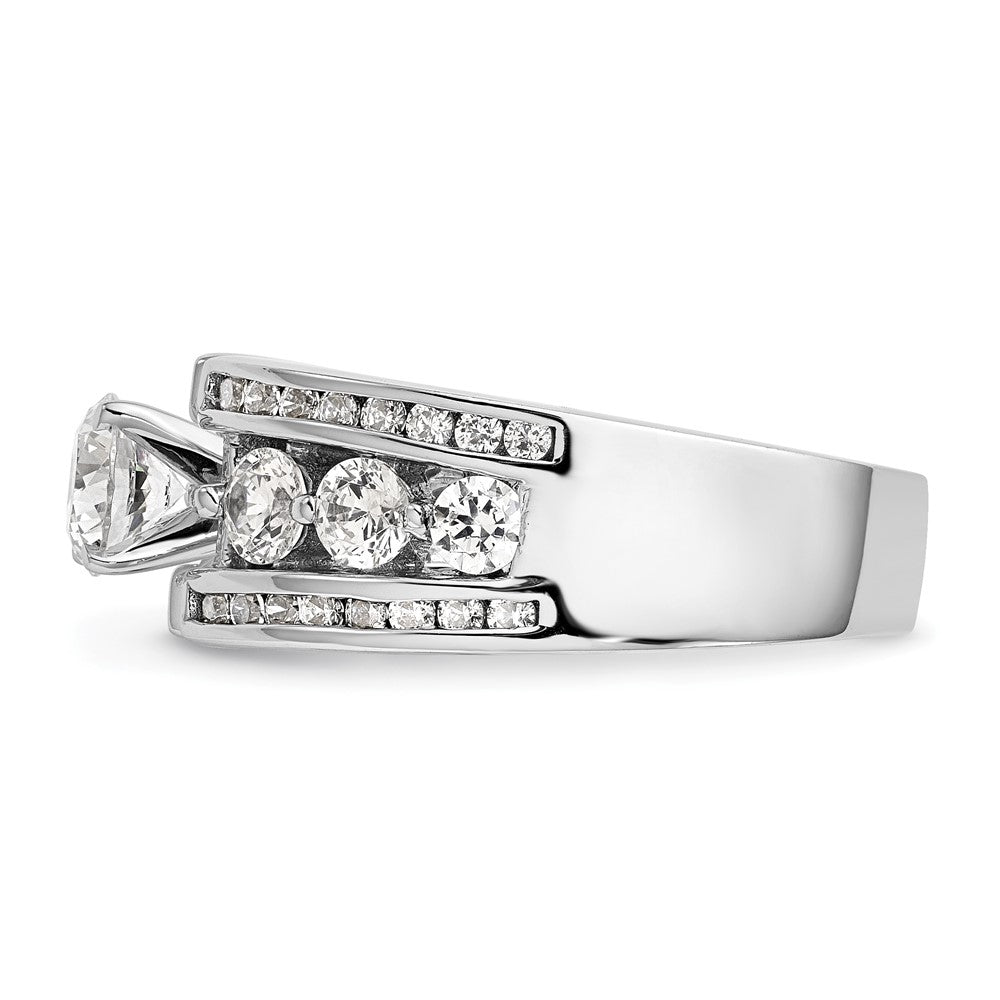 Buy Stylish 14K White Gold 1.3 Carat Diamond Semi-Mount Engagement Ring