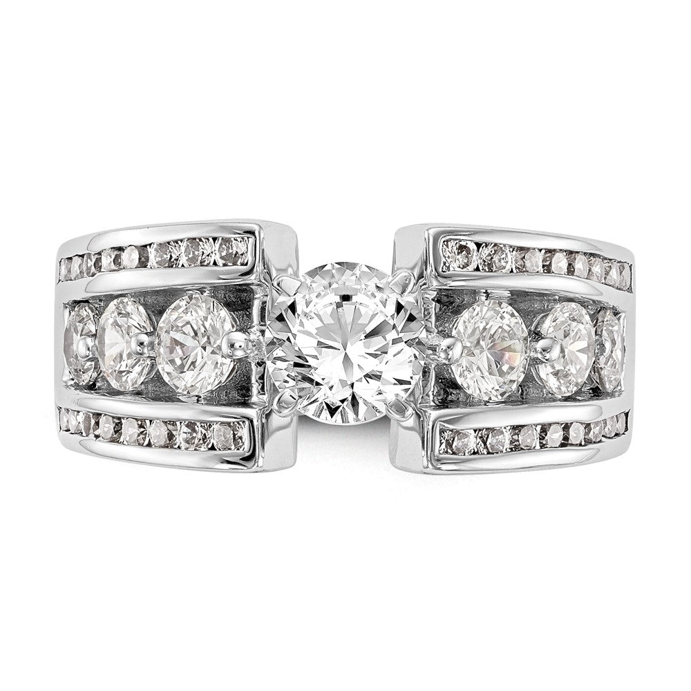 Buy Stylish 14K White Gold 1.3 Carat Diamond Semi-Mount Engagement Ring