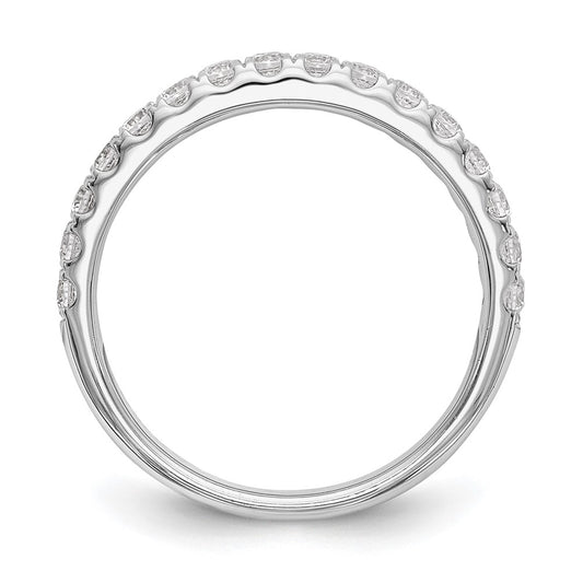 Exclusive 14K White Gold 1/2 Carat Diamond Wedding Band Set - Stylish Value
