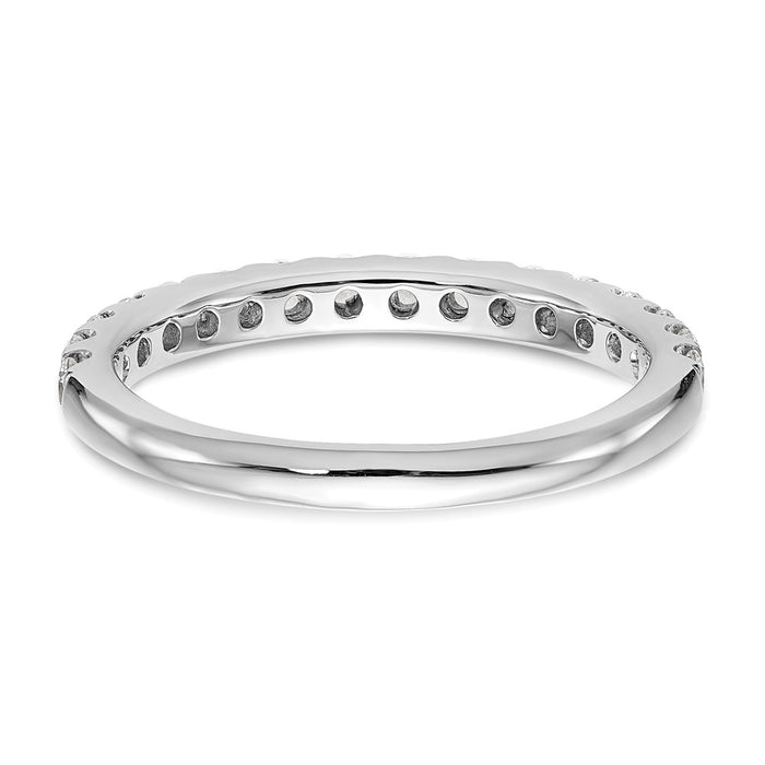 Exclusive 14K White Gold 1/2 Carat Diamond Wedding Band Set - Stylish Value-5