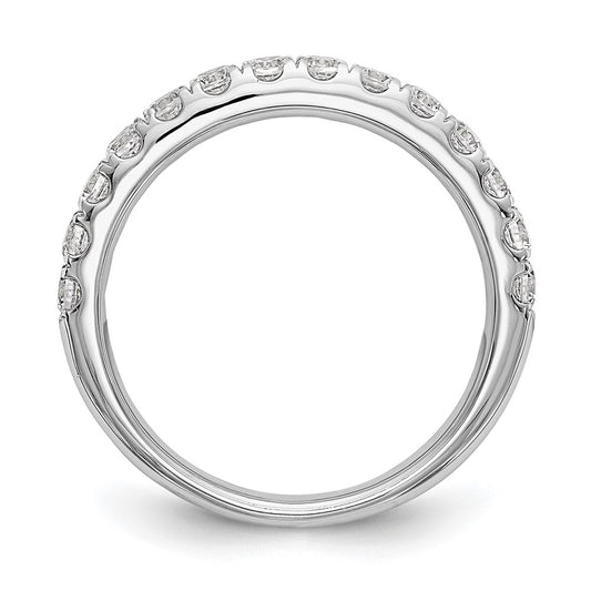 Buy Stylish 14K White Gold Diamond Wedding Band Set - 3/4 Carat Value