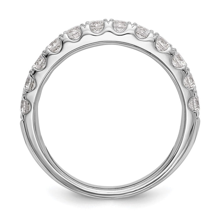 Buy Stylish 14K White Gold 7/8 Carat Diamond Eternity Wedding Band-2