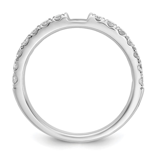 Buy Stylish 14K White Gold 1/2 Carat Diamond Semi-Mount Engagement Ring