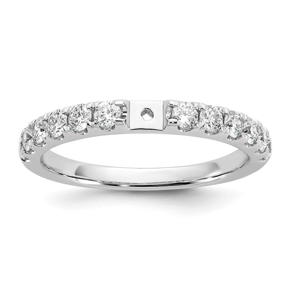 Buy Exclusive 14K White Gold 5/8 Carat Diamond Semi-Mount Engagement Ring
