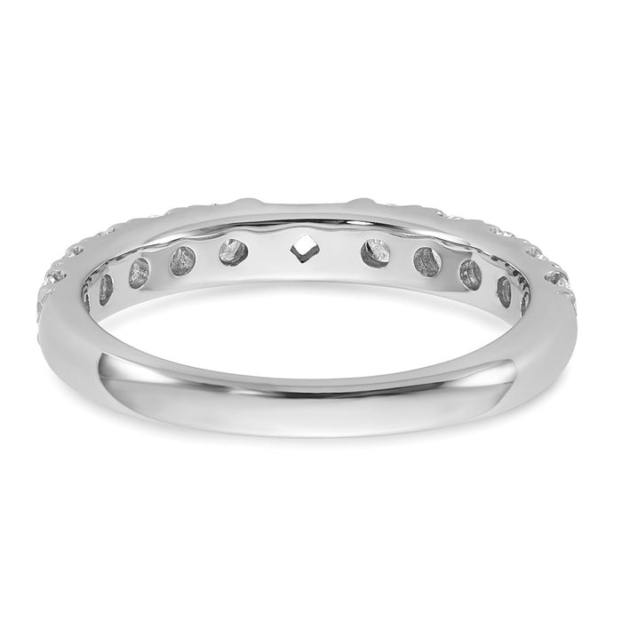 Buy Stylish 14K White Gold Semi-Mount Engagement Ring - 3/4 Carat Diamond Value-5