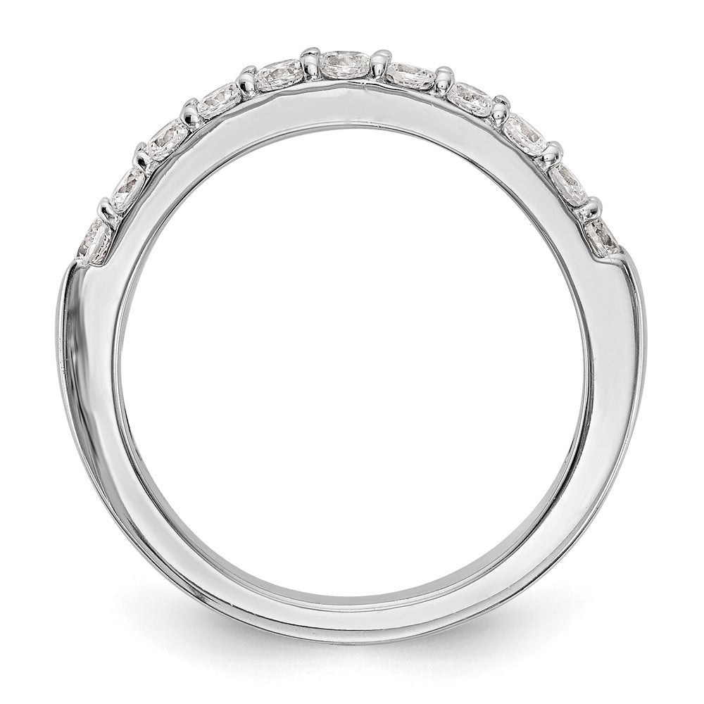 Buy Exclusive 14K White Gold 1/2 Carat Diamond Eternity Wedding Band - Luxury Style