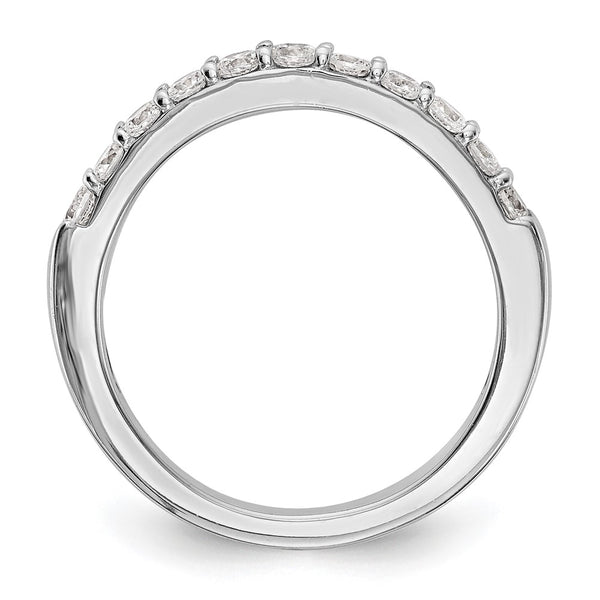 14K White Gold 1/2 Carat Diamond Eternity Wedding Band - Style GR1-1022821