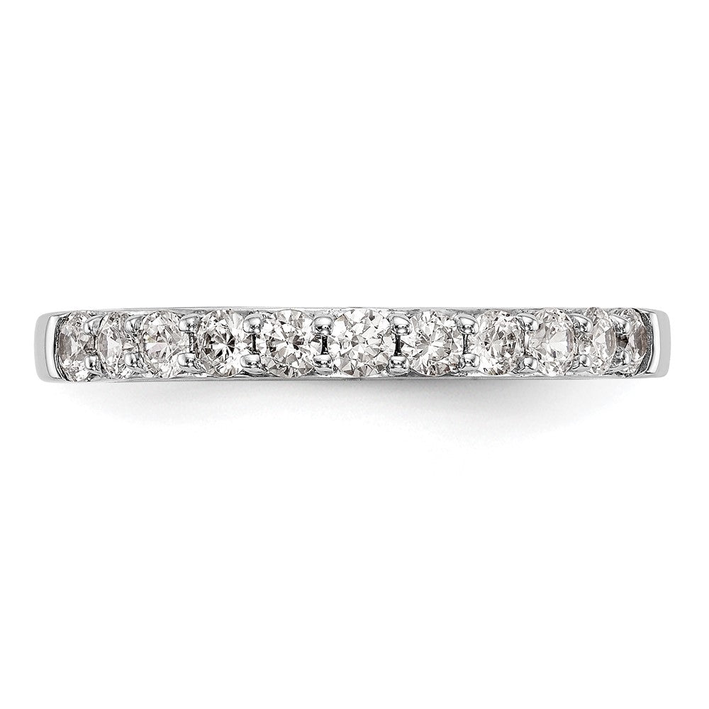 Buy Exclusive 14K White Gold 1/2 Carat Diamond Eternity Wedding Band - Luxury Style