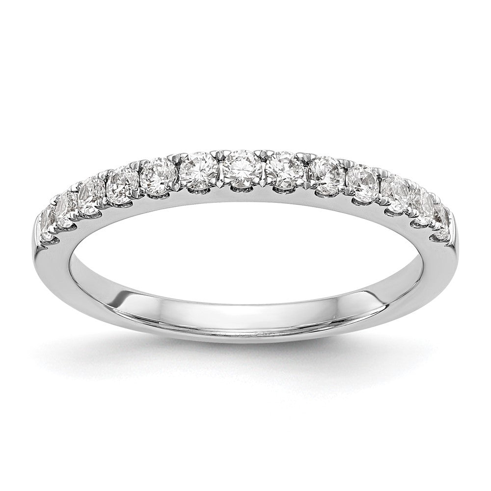 Exclusive 14K White Gold 1/3 Carat Diamond Wedding Band Set - Stylish Value!