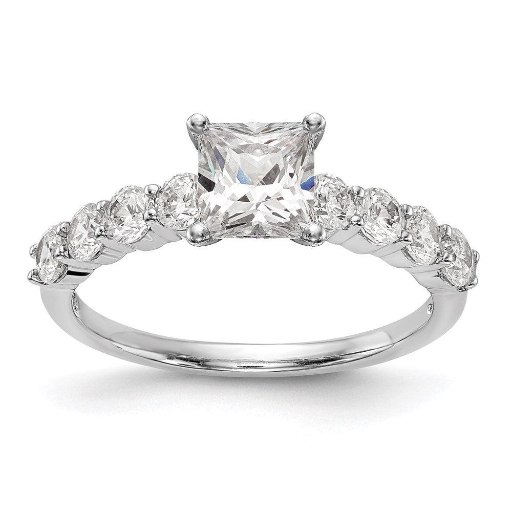 Buy 14K White Gold Semi-Mount Engagement Ring with 3/4 Carat Diamond - Stylish Value