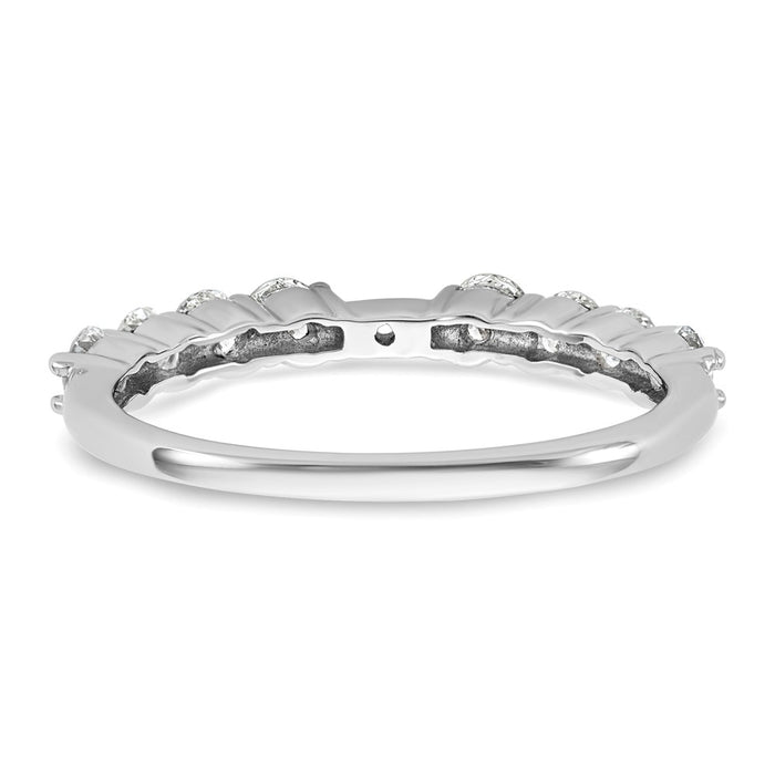 Buy 14K White Gold Semi-Mount Engagement Ring with 3/4 Carat Diamond - Stylish Value-5