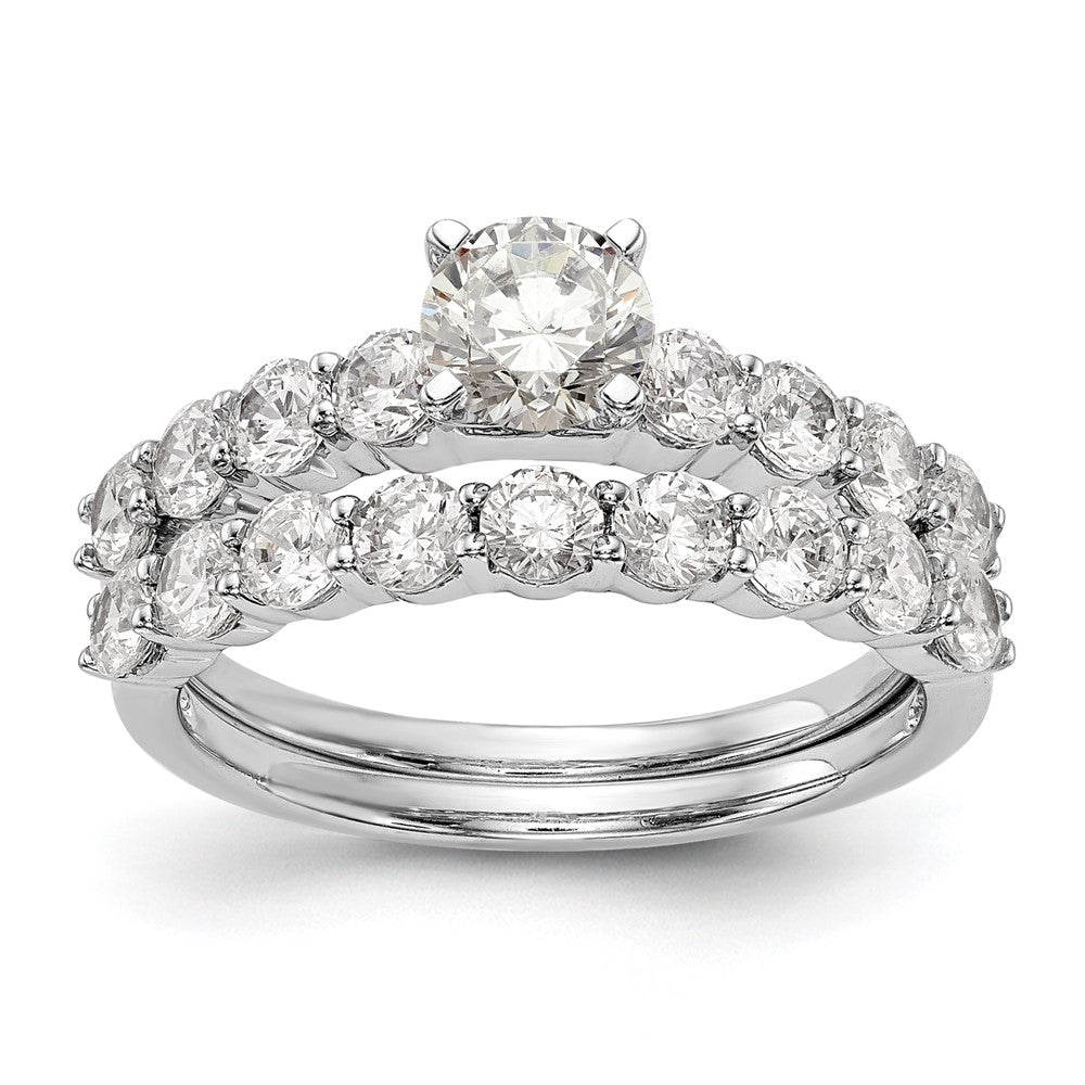 Buy 14K White Gold Semi-Mount Engagement Ring with 3/4 Carat Diamond - Stylish Value