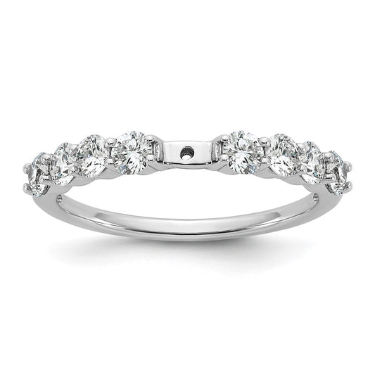 Buy 14K White Gold Semi-Mount Engagement Ring with 3/4 Carat Diamond - Stylish Value