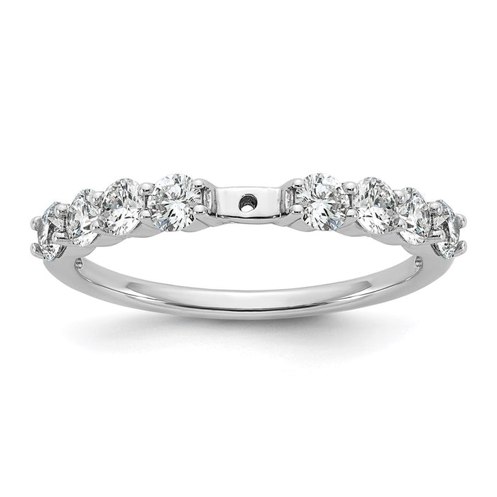 Buy 14K White Gold Semi-Mount Engagement Ring with 3/4 Carat Diamond - Stylish Value-1