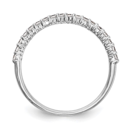 Buy Stylish 14K White Gold 1/4 Carat Diamond Eternity Wedding Band - Luxury Value