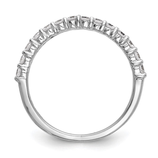 14K White Gold 1/2 Carat Diamond Wedding Band Set - Style GR1-1022845