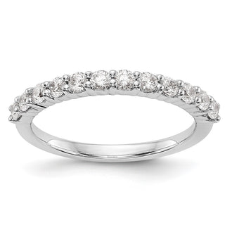 Buy Stylish 14k White Gold 5/8 Carat Diamond Eternity Wedding Band - Luxury Value!