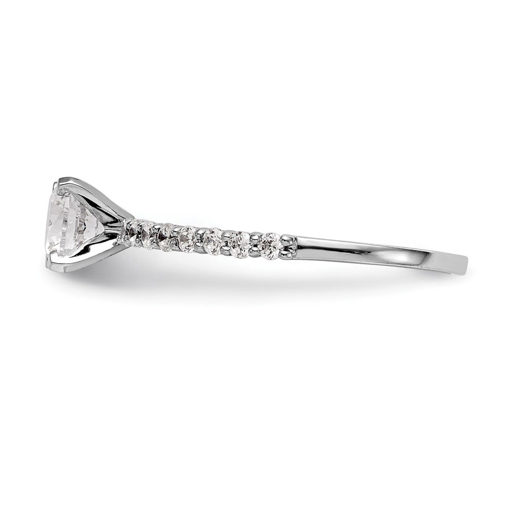 Buy Exclusive 14K White Gold Semi-Mount Engagement Ring, 1/5 Carat Diamond