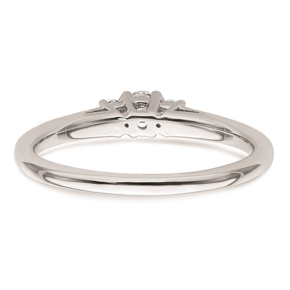 Buy Exclusive 14K White Gold 3-Stone Engagement Ring Setting - Stylish & Affordable!