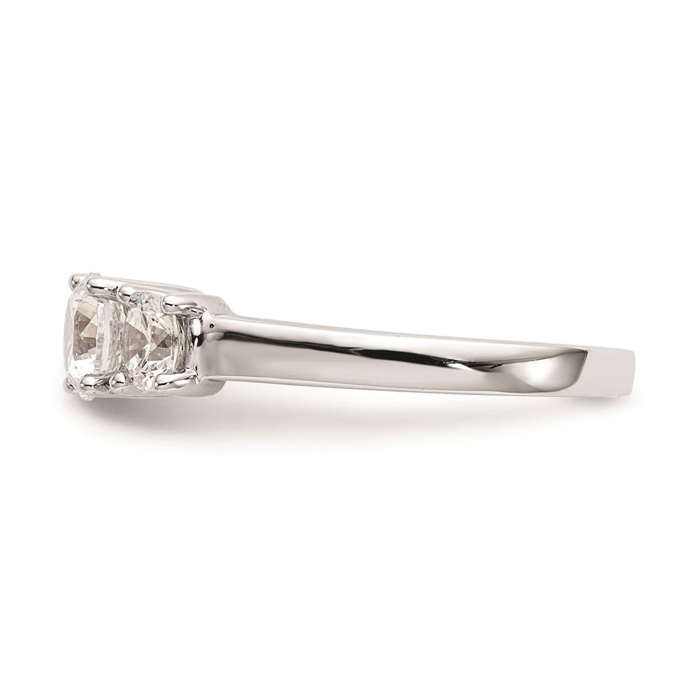 Buy Exclusive 14K White Gold 3-Stone Engagement Ring Setting - Stylish Value!