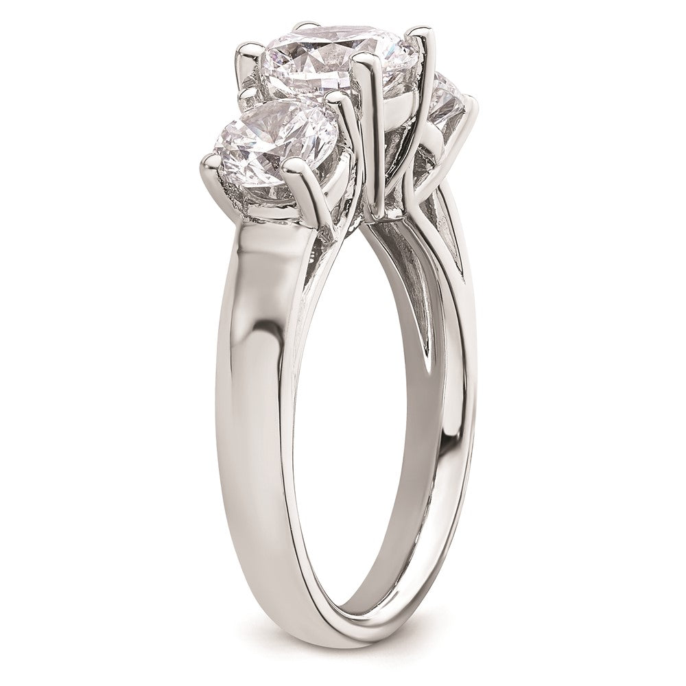 Buy Exclusive 14K White Gold 3-Stone Engagement Ring Setting - 1.5 Carats