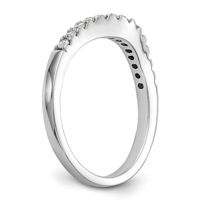 High-Quality 14K White Gold Diamond Eternity Ring - Stylish Luxury Value!-7