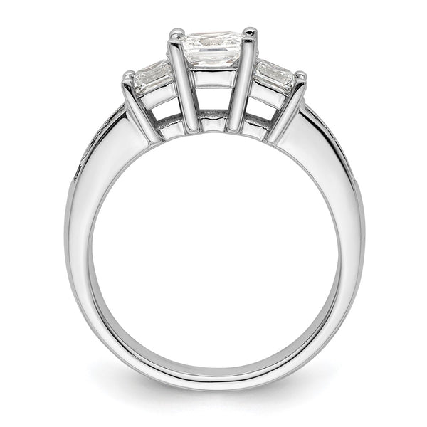 Buy Stylish 14K White Gold Semi-Mount Engagement Ring - Holds 3/4 Carat