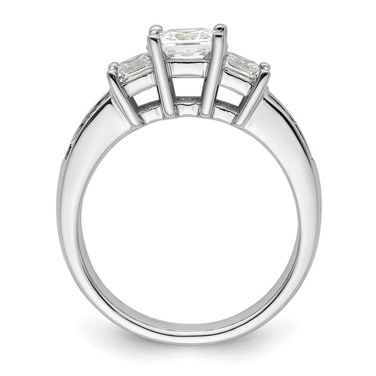 Buy Stylish 14K White Gold Semi-Mount Engagement Ring - Holds 3/4 Carat