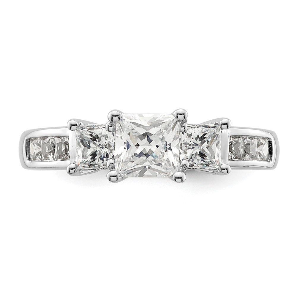 Buy Stylish 14K White Gold Semi-Mount Engagement Ring - Holds 3/4 Carat