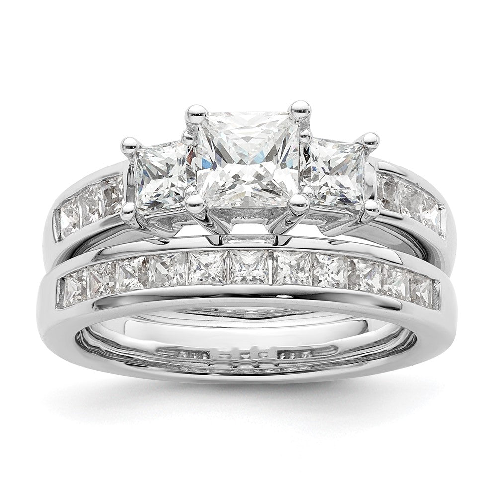 Buy Stylish 14K White Gold Semi-Mount Engagement Ring - Holds 3/4 Carat