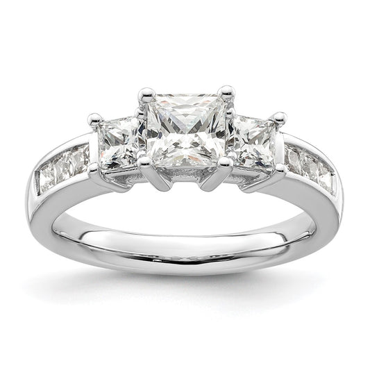 Buy Stylish 14K White Gold Semi-Mount Engagement Ring - Holds 3/4 Carat
