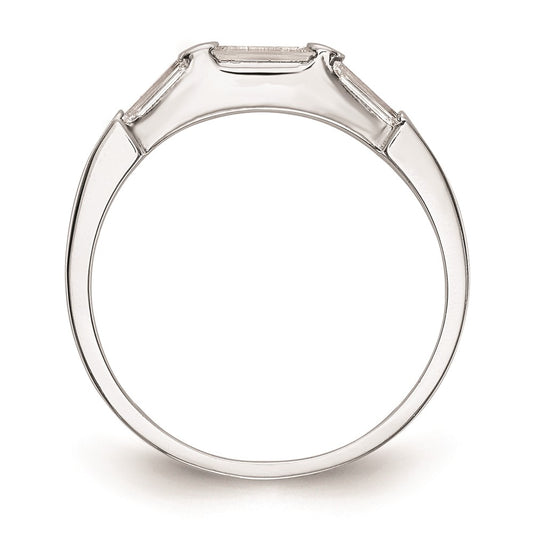 Buy 14K White Gold Baguette Diamond Wedding Band Setting - Stylish Value!
