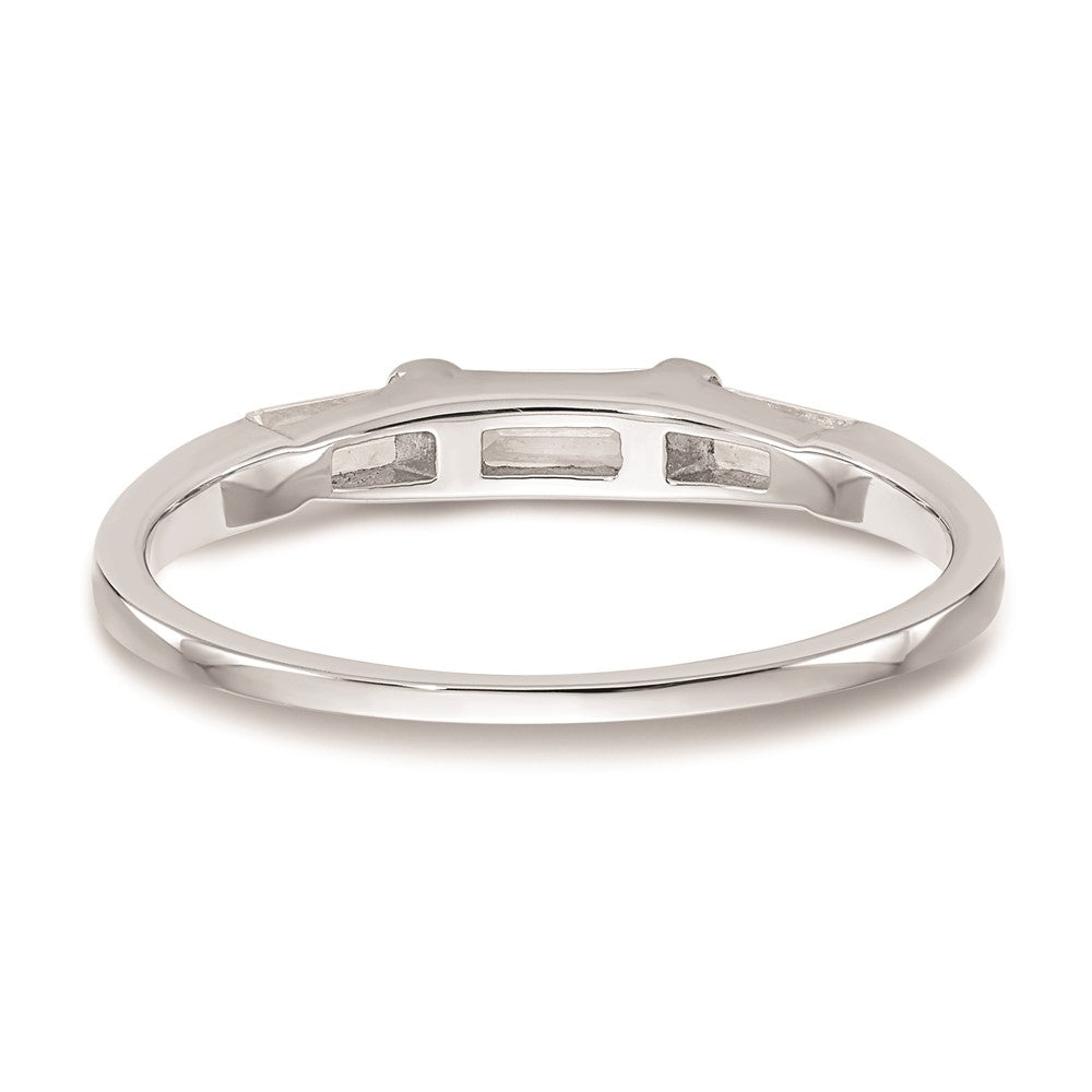 Buy 14K White Gold Baguette Diamond Wedding Band Setting - Stylish Value!