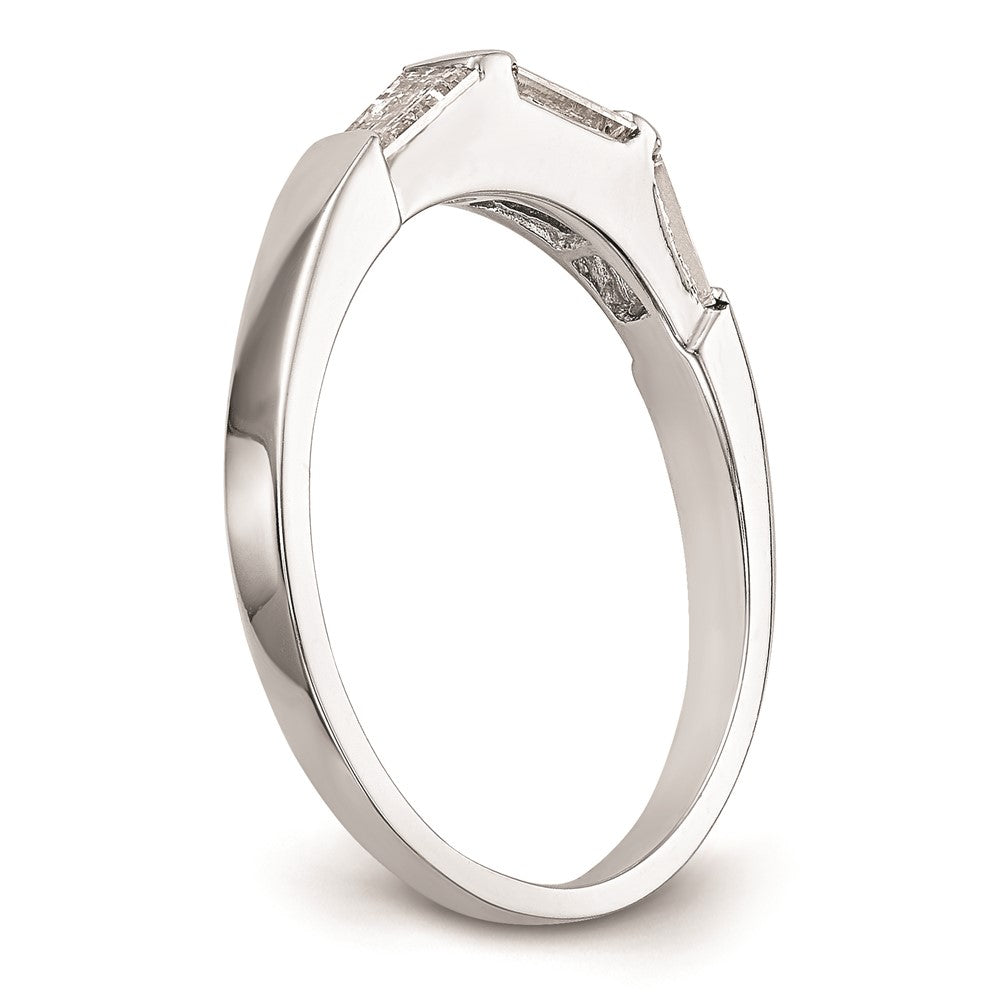 Buy 14K White Gold Baguette Diamond Wedding Band Setting - Stylish Value!