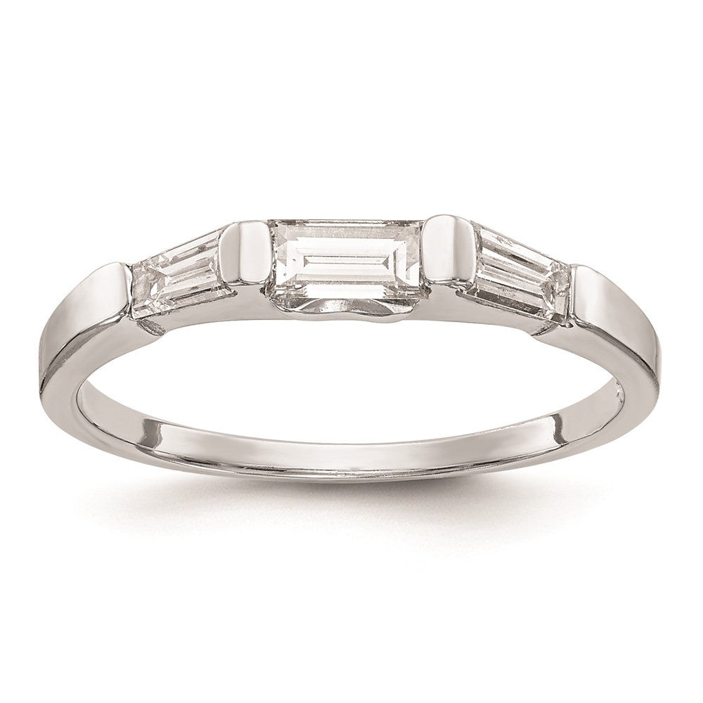 Buy 14K White Gold Baguette Diamond Wedding Band Setting - Stylish Value!