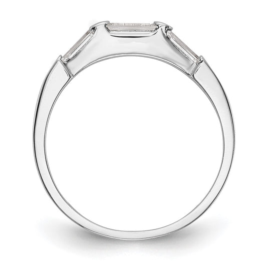 Buy 14K White Gold Baguette Diamond Eternity Wedding Band - Luxury Style!