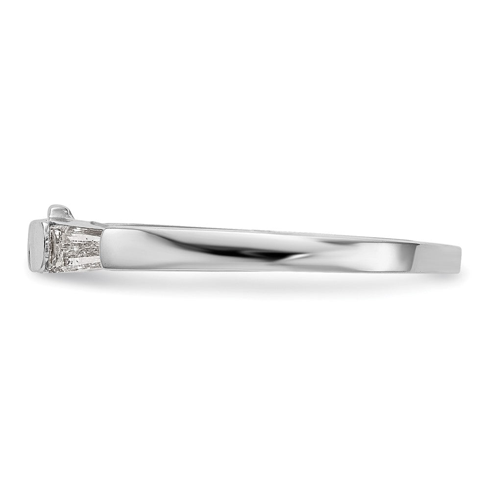 Buy 14K White Gold Baguette Diamond Eternity Wedding Band - Luxury Style!